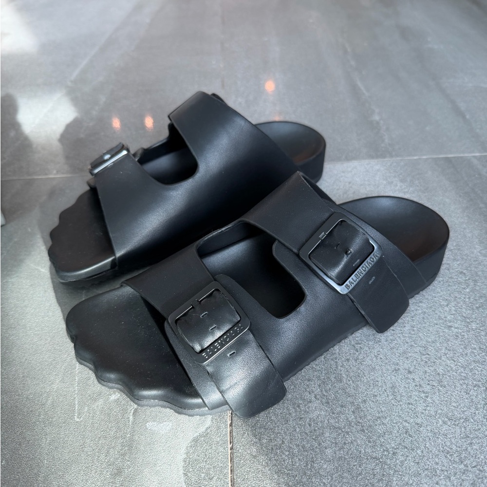 Balenciaga Black Men's Sandals
